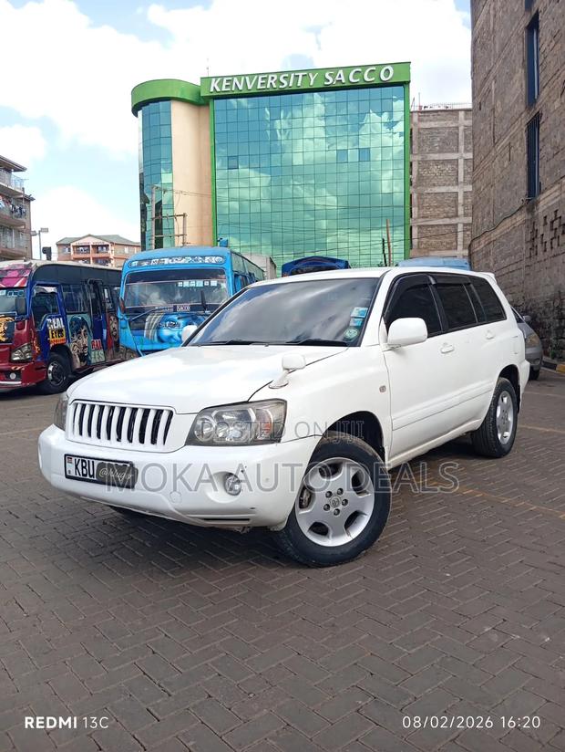 Toyota Kluger 2006 White