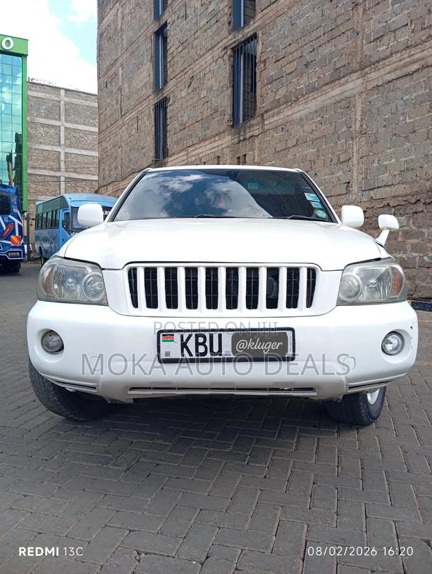 Toyota Kluger 2006 White