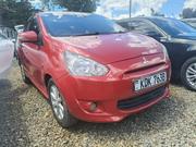 Mitsubishi Mirage DE 4dr Hatchback (1.2L 3cyl CVT) 2015 Red for sale