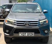 Toyota Hilux Revo Double Cab Deisel 2.8 AWD 2017 Gray for sale