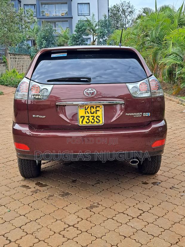 Toyota Harrier 3.3 Hybrid 4WD 2008 Maroon