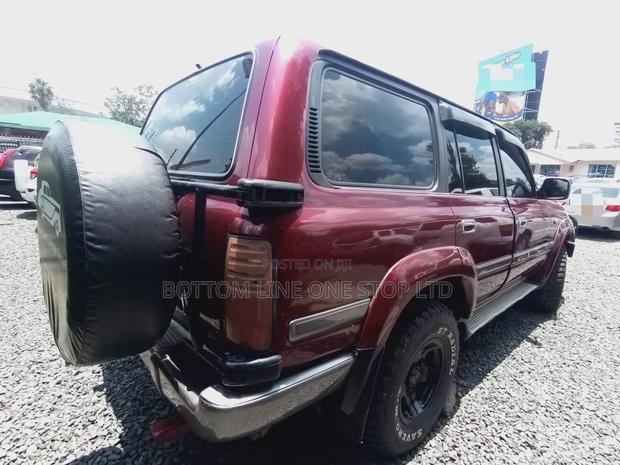 Toyota Land Cruiser 1998 Red