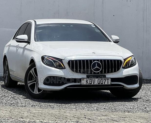 Mercedes-Benz E200 2017 White