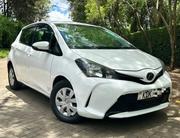Toyota Vitz 1.0 FWD 5dr 2015 White for sale