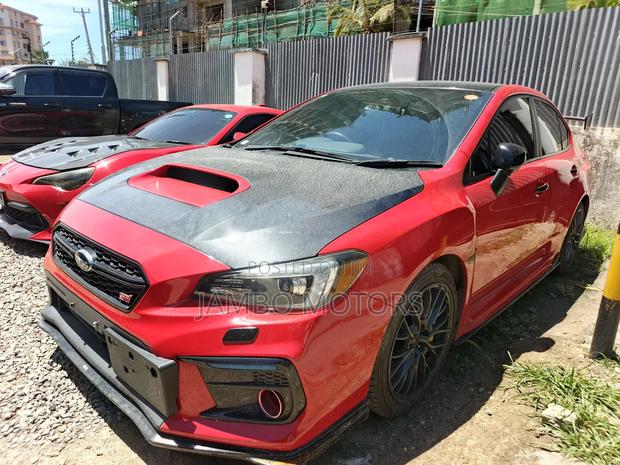 Subaru WRX STI 2019 Red