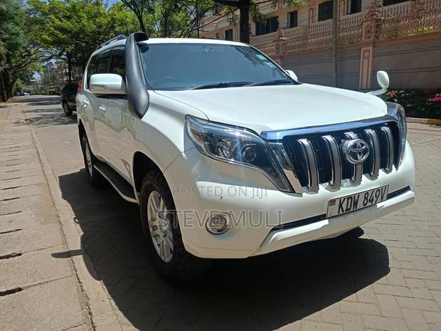 Toyota Land Cruiser Prado 3.0 D-4D (190 Hp) 7 seats 2014 White
