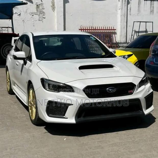 Subaru Impreza WRX STI 2014 White