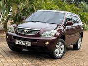 Toyota Harrier 3.3 Hybrid 4WD 2008 Burgundy for sale