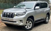 Toyota Land Cruiser Prado 2.8 2019 Silver for sale