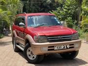 Toyota Land Cruiser Prado 3.0 TD 1998 Red for sale