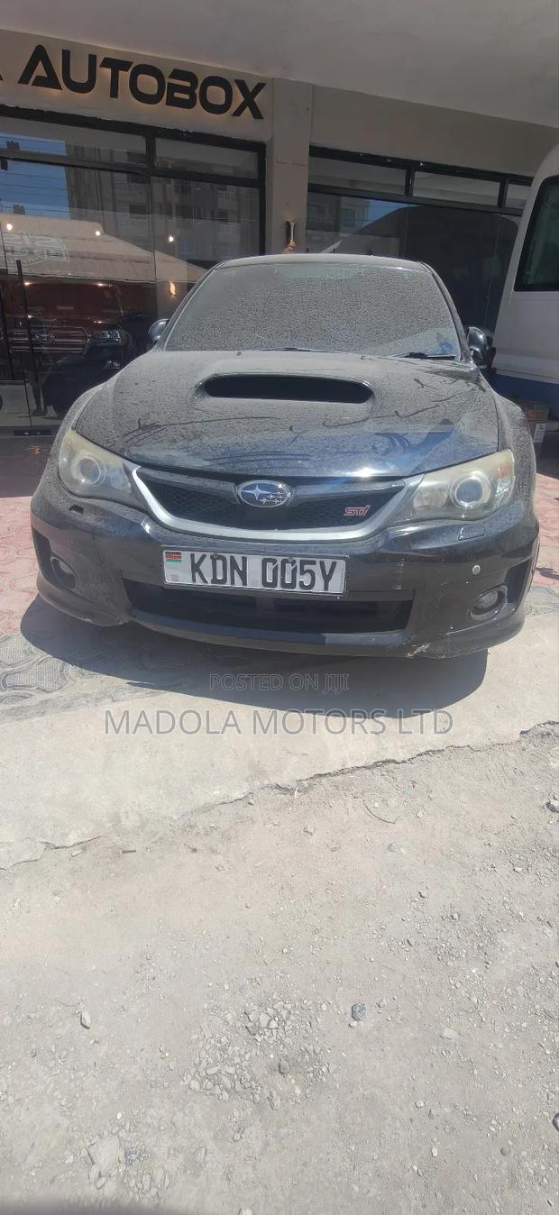 Subaru WRX STI 2016 Black