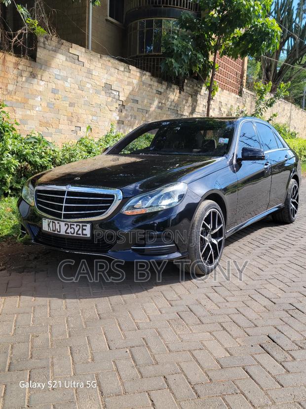 Mercedes-Benz E250 2015 Black