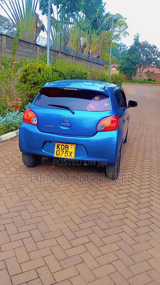 Mitsubishi Mirage 2013 Blue