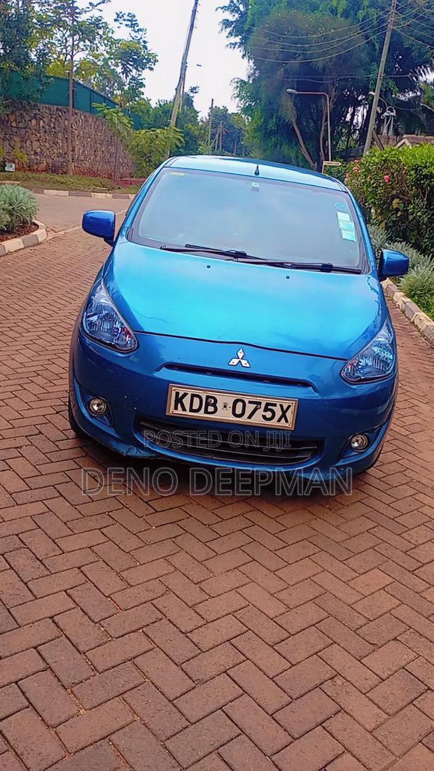 Mitsubishi Mirage 2013 Blue