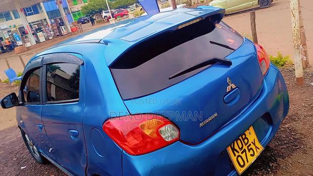 Mitsubishi Mirage 2013 Blue