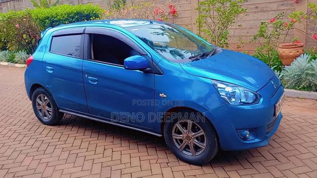 Mitsubishi Mirage 2013 Blue