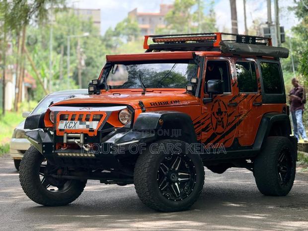 Jeep Wrangler 2012 Orange