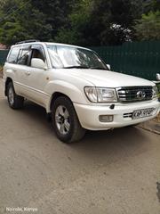 Toyota Land Cruiser 100 VX 4.2 DT Automatic 2005 White for sale
