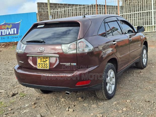 Toyota Harrier 3.3 Hybrid 4WD 2008 Maroon