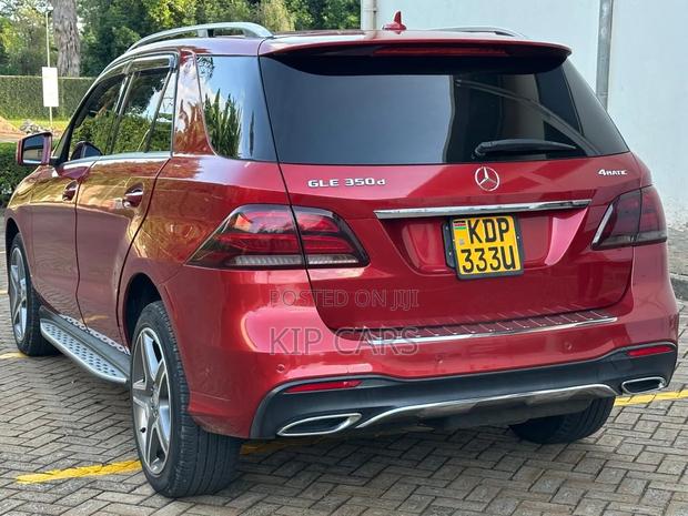Mercedes-Benz GLE-Class GLE 350d 4MATIC 2019 Red