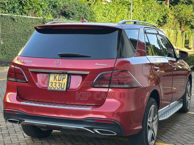 Mercedes-Benz GLE-Class GLE 350d 4MATIC 2019 Red