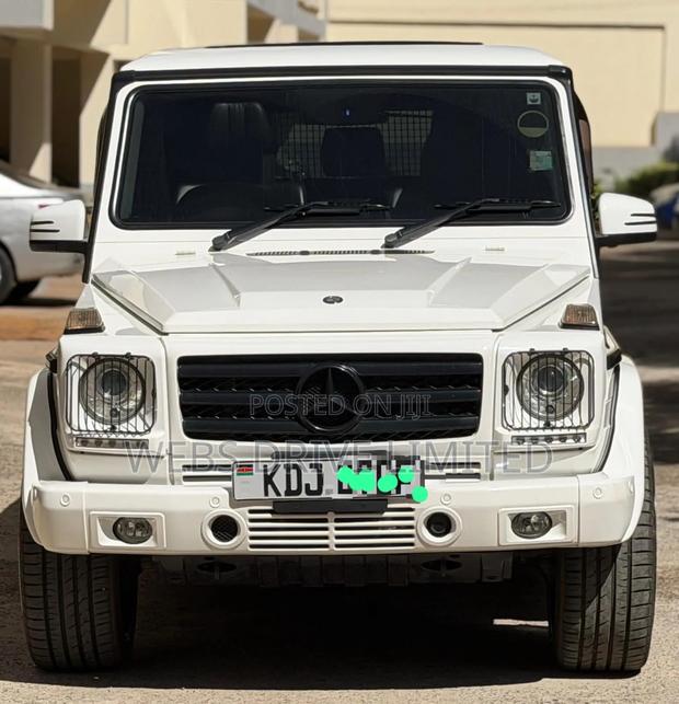 Mercedes-Benz G-Class G 350 BlueTEC 2015 White