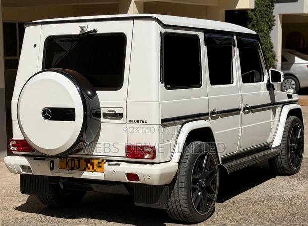 Mercedes-Benz G-Class G 350 BlueTEC 2015 White
