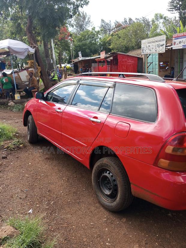Toyota Corolla Fielder 2004 Red