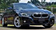 BMW 320i Sedan RWD 2017 Black for sale