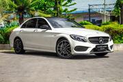 Mercedes-Benz C43 4Matic Sedan AWD (3.0L V6 9AM) 2017 White for sale