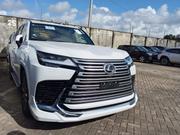 Lexus LX 600 2022 White for sale