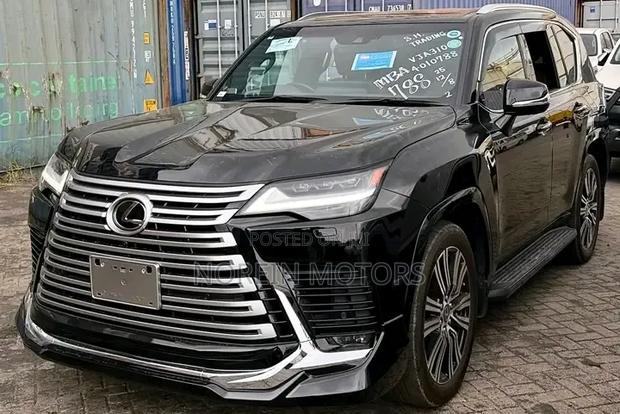 Lexus LX 2022 Matt Black