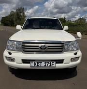 Toyota Land Cruiser 100 4.7 Executive 2007 White for sale