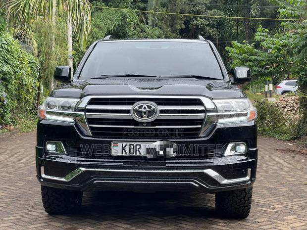 Toyota Land Cruiser 4.6 V8 ZX 2012 Black
