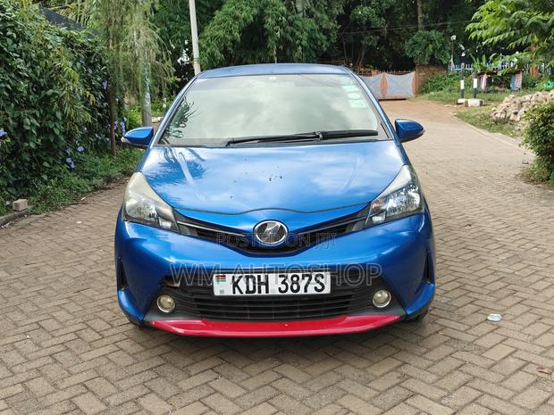 Toyota Vitz 1.3 FWD 5dr 2015 Blue