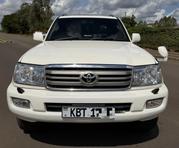 Toyota Land Cruiser 100 4.7 Executive 2007 White for sale