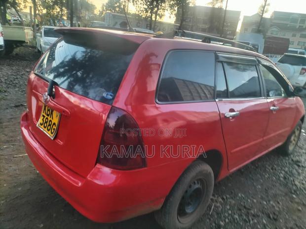 Toyota Corolla Fielder 2004 Red