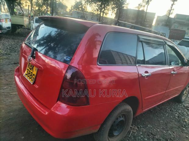 Toyota Corolla Fielder 2004 Red