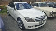 Mercedes-Benz C200 2011 White for sale