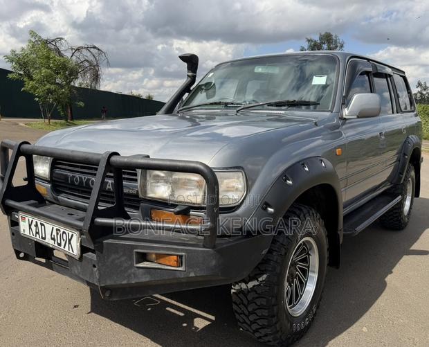 Toyota Land Cruiser 80 Wagon 4.2 D 1993 Gray