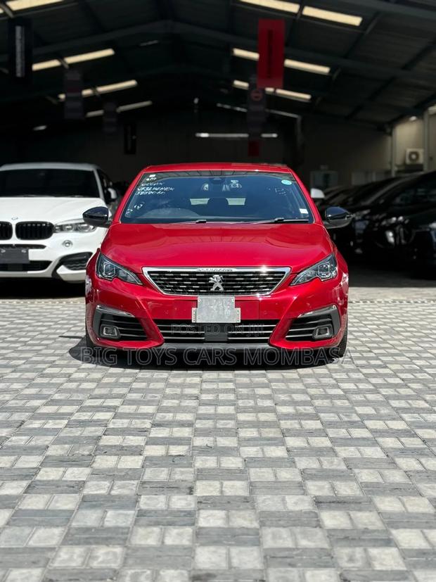 Peugeot 308 2018 Maroon