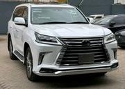 Lexus LX 570 AWD 2019 White for sale