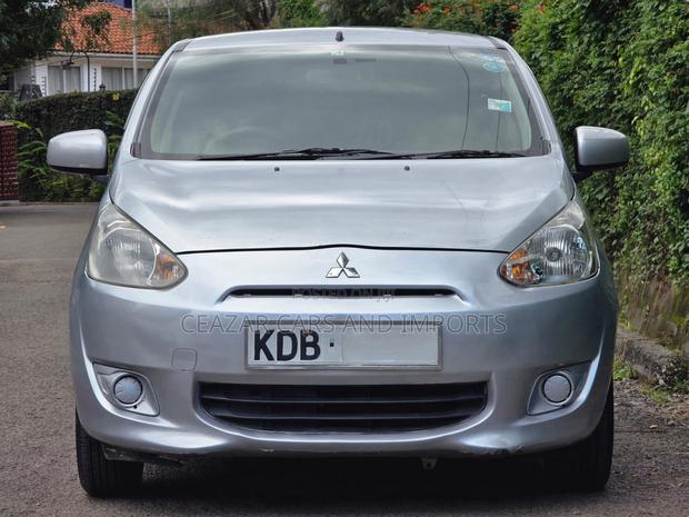 Mitsubishi Mirage 2013 Silver