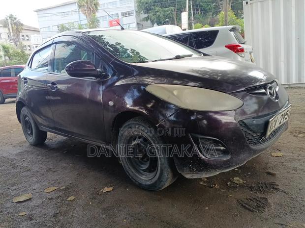 Mazda Demio 2012 Maroon