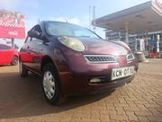 Nissan March 2011 Burgundy for sale