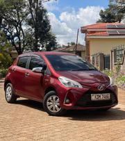 Toyota Vitz 1.5 FWD Hybrid 5dr 2017 Maroon for sale