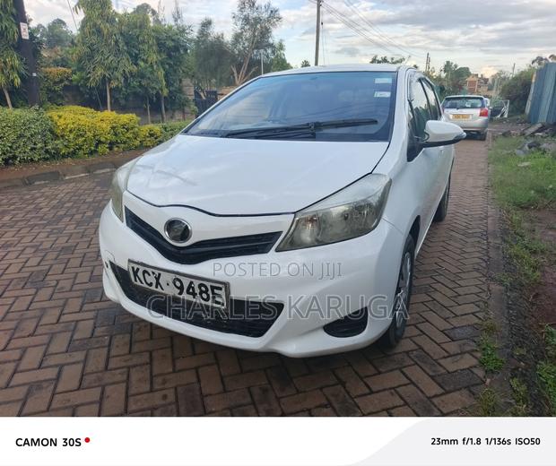 Toyota Vitz 2012 White