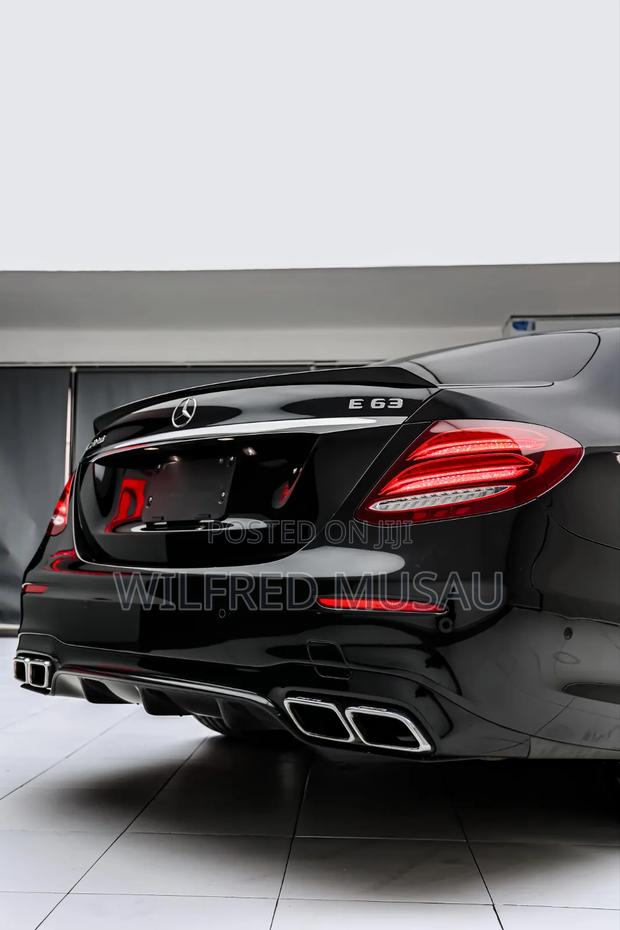 Mercedes-Benz E63 2019 Black