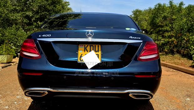 Mercedes-Benz E400 2018 Blue