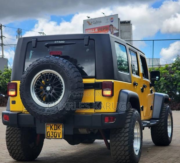 Jeep Wrangler 2016 Yellow